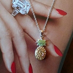 Crystal Pineapple Necklace